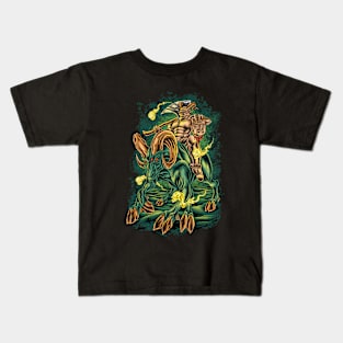 evil goat Kids T-Shirt